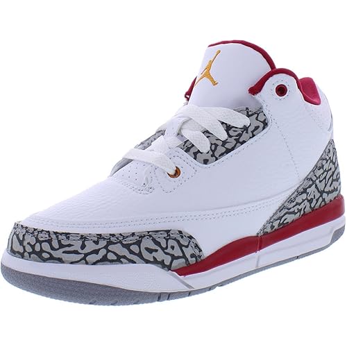 Jordan Preschool Air Jordan 3 PS 429487 126 Cardinal - Size 2.5Y