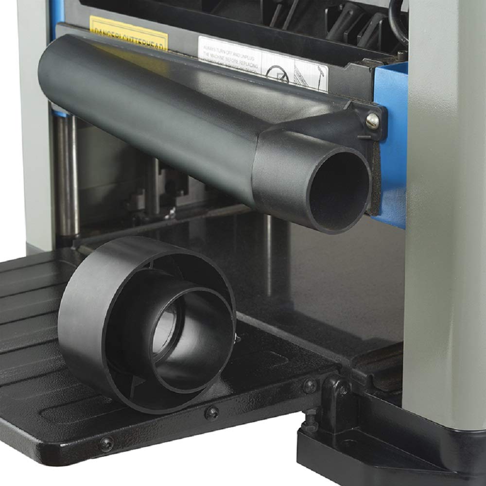 Fervi 0517A - Cepillo de espesor monofásico de 330 mm con superficie de trabajo de granito