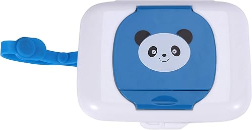 pizarra Soporte de almacenamiento Caja de toallitas húmedas para niños, caja de toallitas de viaje, dispensador de cambio de bebé