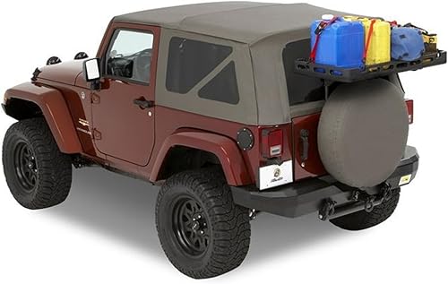 Bestop 41412–01 Highrock 4 x 4 Noir Tailgate Rack Bracket