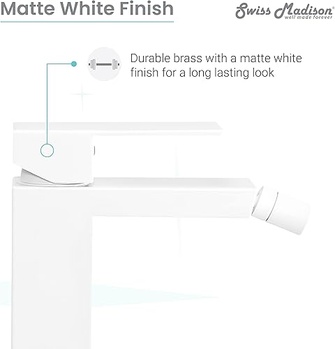 Miniatura 7 de Swiss Madison Well Made Forever SM-DF80MW, Ordinario, Blanco Mate