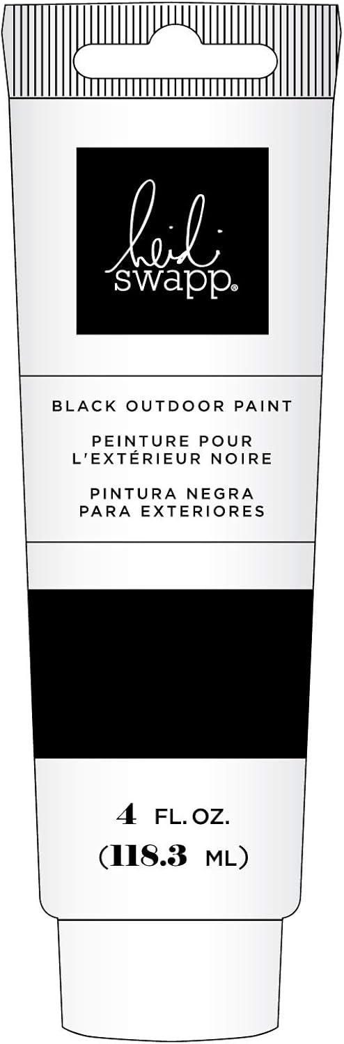 Heidi Swapp OUTDOOR PAINT 4OZ BLACK