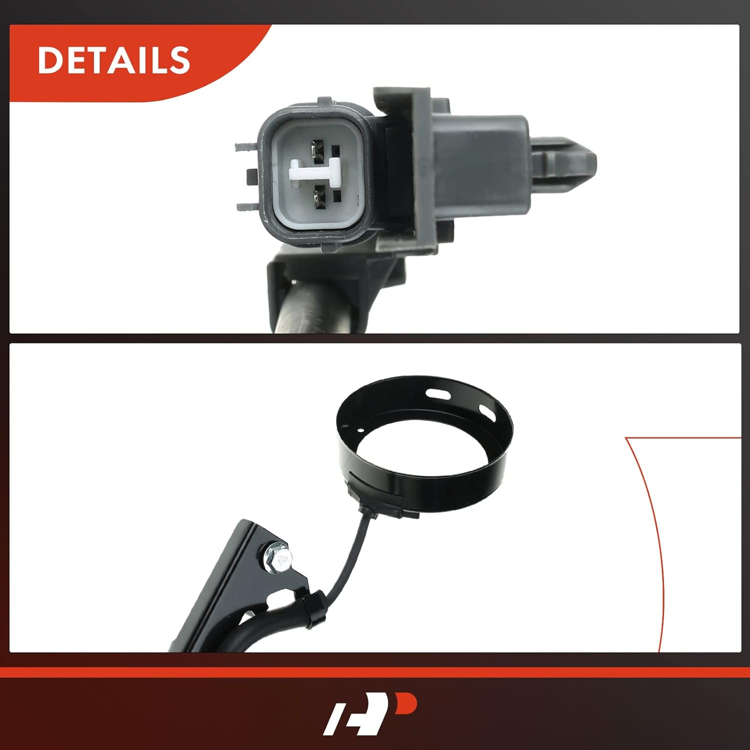 A-Premium ABS Wheel Speed Sensor Compatible with Chevy, GMC & Isuzu Models - Colorado/Canyon 2004-2008, i-280 2006, i-290/i-370 2007-2008- Front Left Driver Side