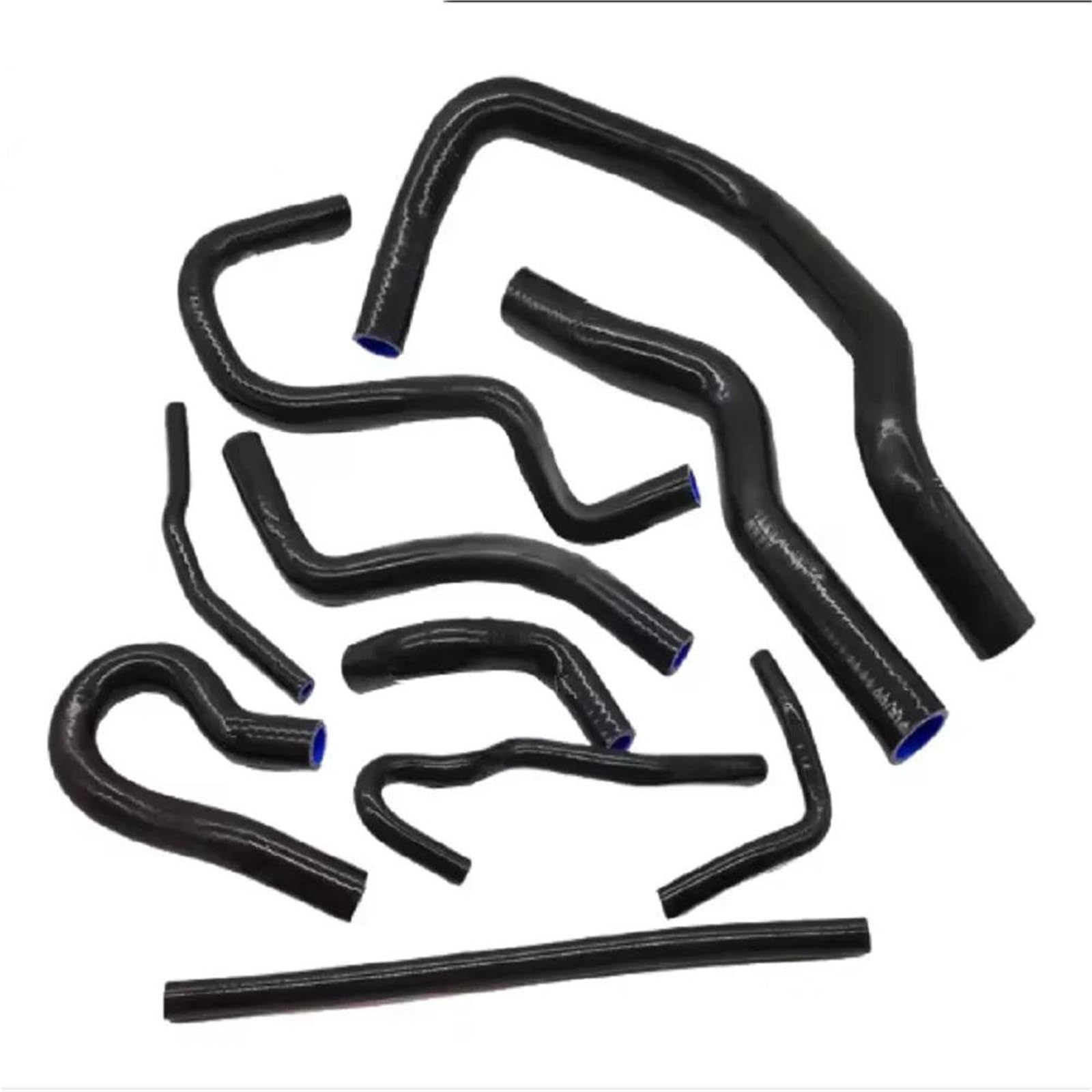 for Civic for B-Series Type R DC2 EK4/9 B16A/B Silicone Radiator Hose Kits 10Pcs(Black)