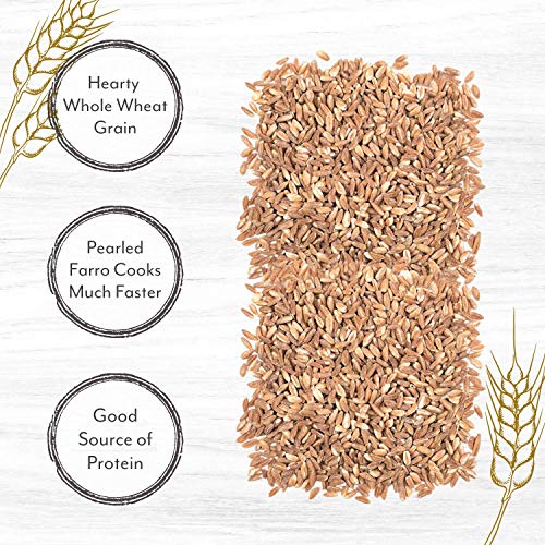Image of Roland Foods Pearled Italian Farro, Specialty Imported Food, 47.9 Ounce Bag, Pack of 1