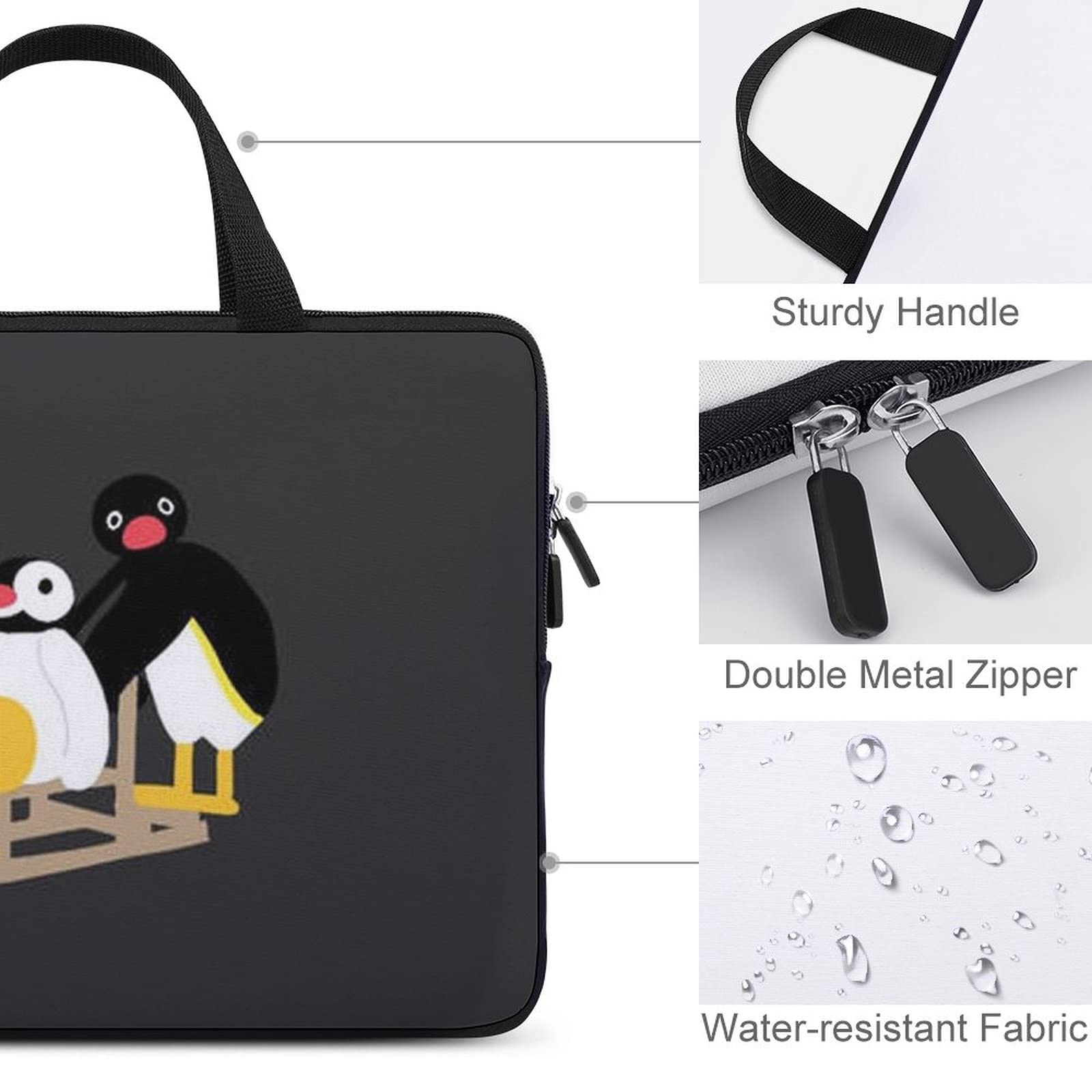 Amazon.co.jp: ピングー PCケース 15.6インチ おしゃれ PC収納カバン