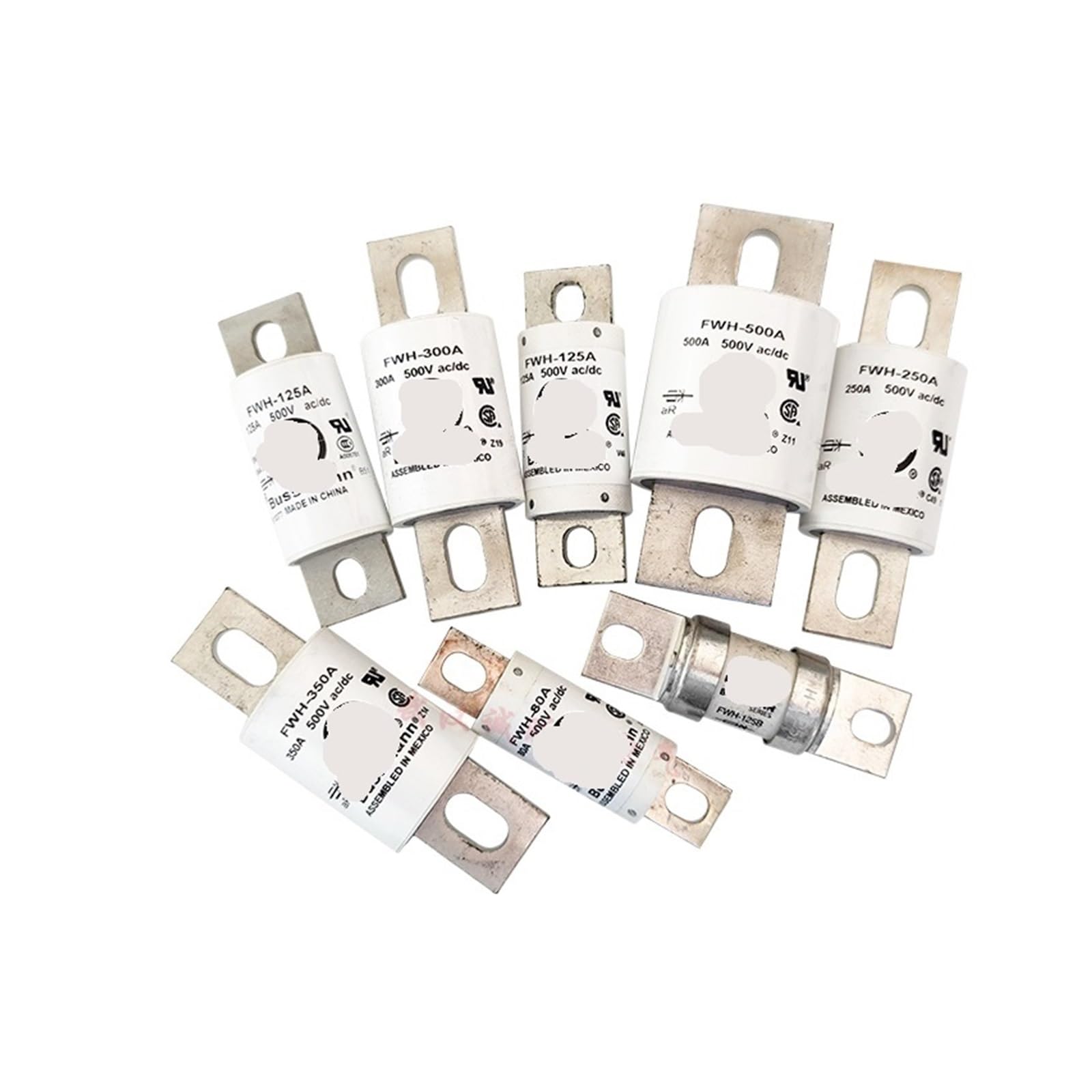 Rfxogtyfz Fwh-450A 1 Fuse Tube Fwh-225A-250A-300A-350A-400A-500A-600A 500V(Fwh-450A)