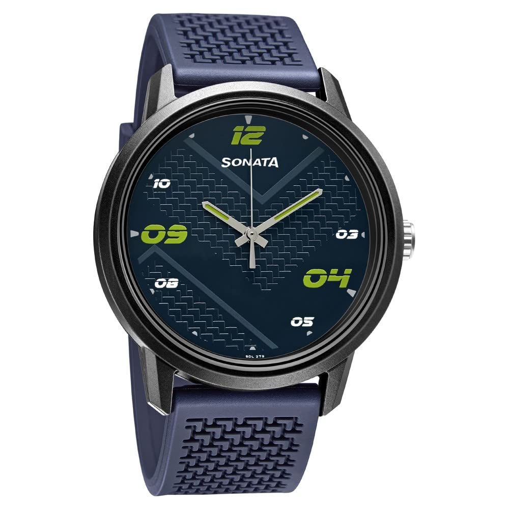 Sonata Quartz Analog PU Strap Watch for Men-NS77085PP14W (B0BS3LVPLZ) Amazon Price History, Amazon Price Tracker