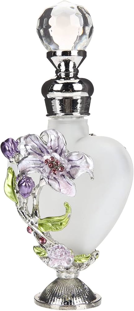 アンティーク　香水瓶 Amazon.co.jp: LALAFINA アンティーク クリスタル 香水瓶 装飾