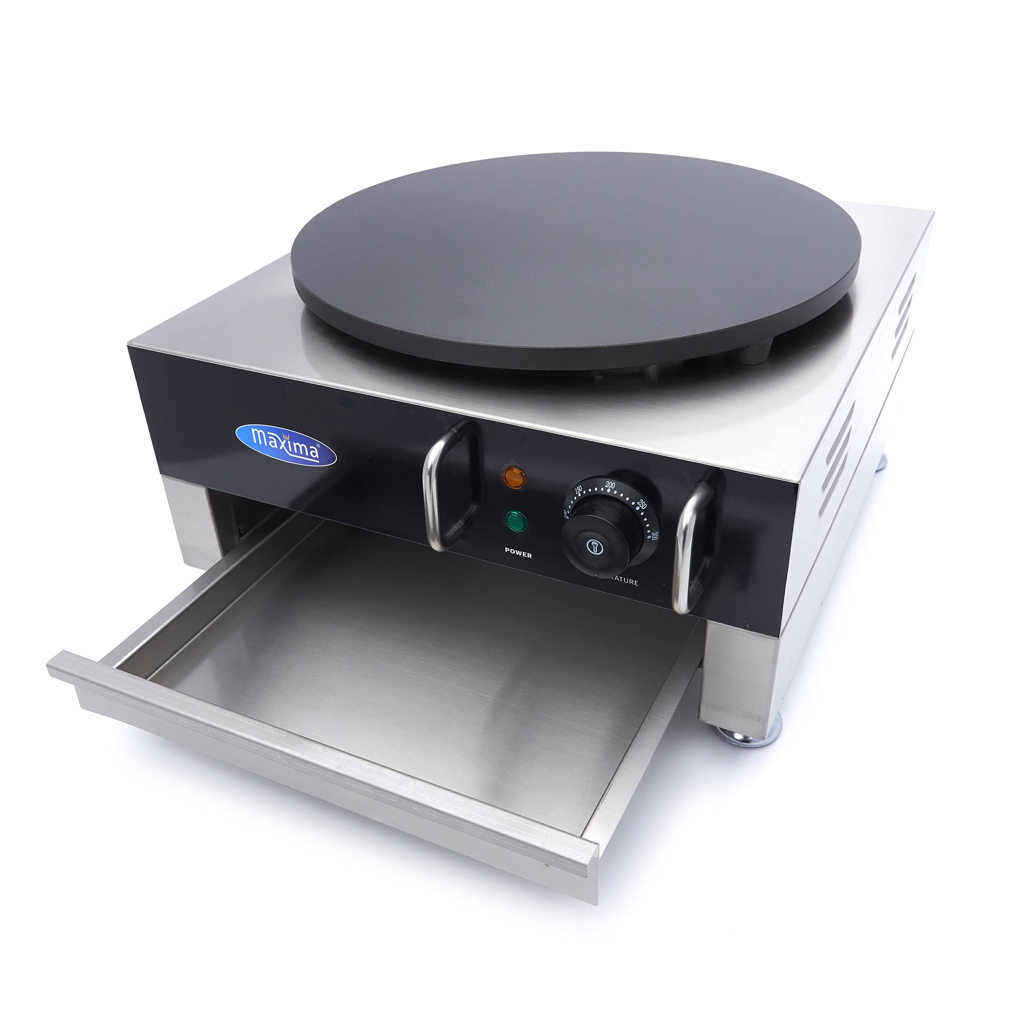 Maxima Gastro Crepes Maker - Single Crepe - 40 cm - inkl. Teigverteiler