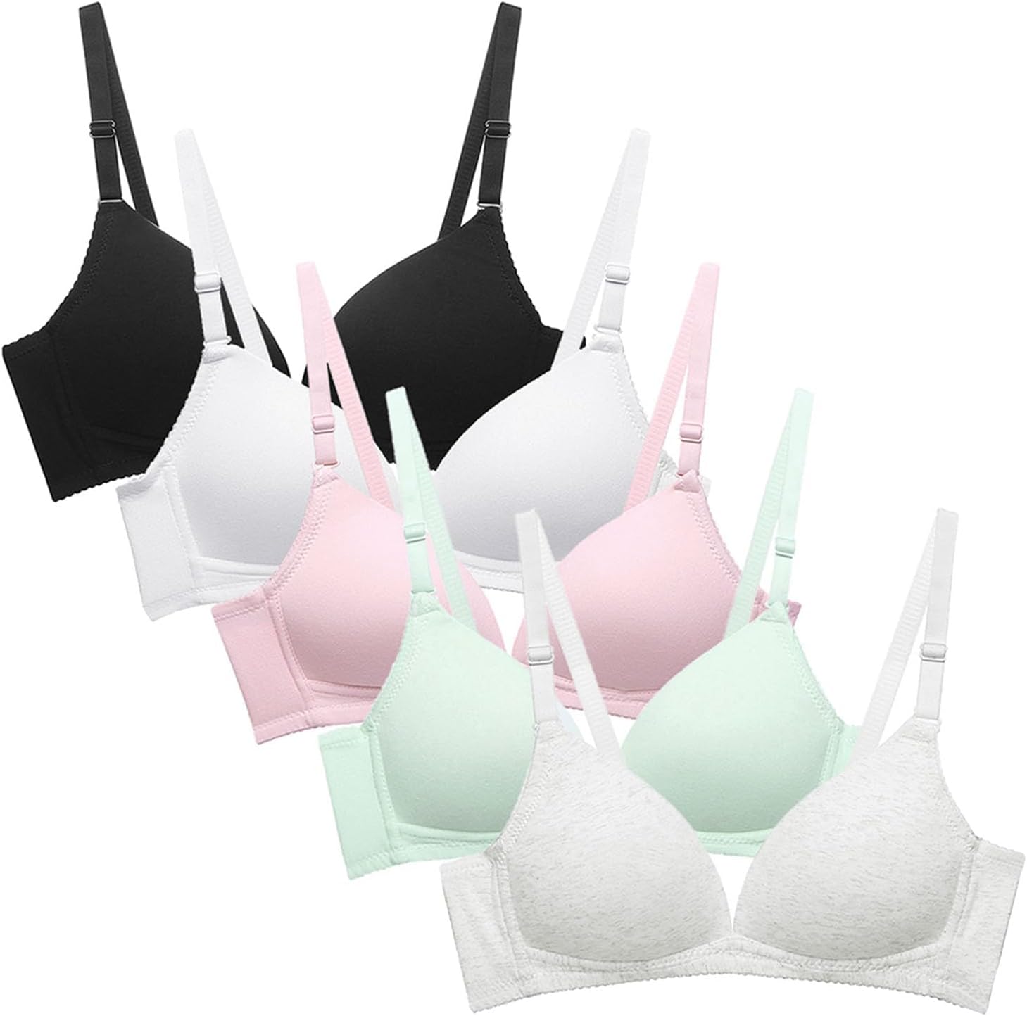 Girls Training Bra Teen Kids Sports Bras 8-10 10-12 12-14 14-16