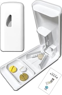 wumio ピルカッター 薄くて軽い コンパクト 錠剤カッター 薬カッター (1個単品)