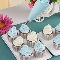 Vista 7 de Juego de Bolsas y Boquillas para Repostería, 100 Piezas de Bolsas de Repostería de 12 Pulgadas, Bolsas de Glaseado Desechables para Kit