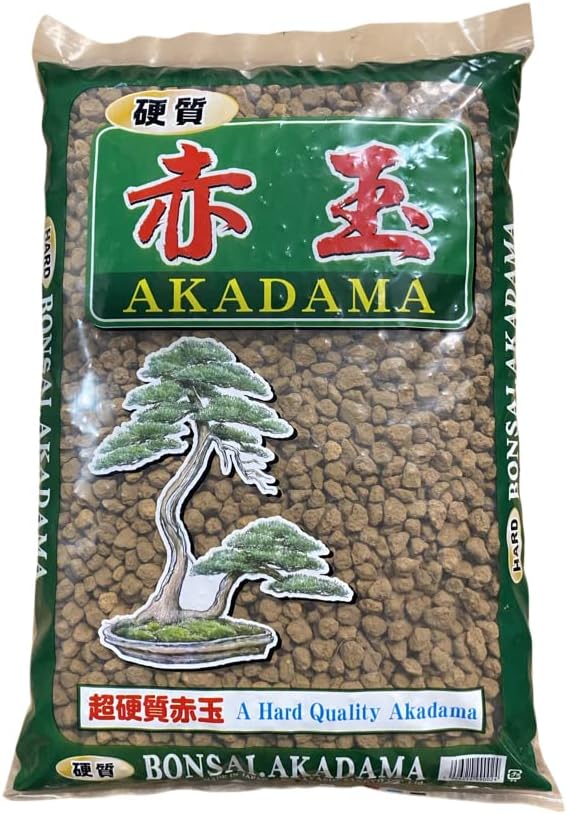 Japanese Super Hard Akadama for Bonsai / Succulent Soil - Large Size Grain (10mm-18mm) 13 Liter, KOBALAR
