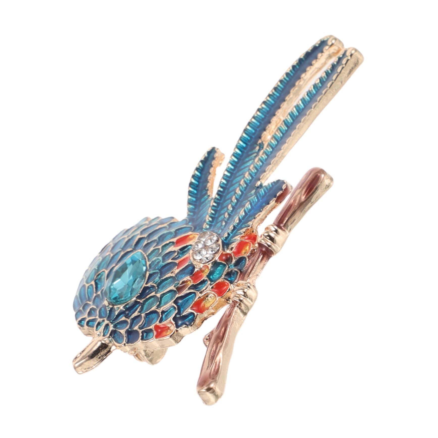 Decorative Bird Pin Women Sparkling Rhinestone Animal Brooch Coats Sweaters Bags Versatile Fashion Accessory for Various Styling Possibilities