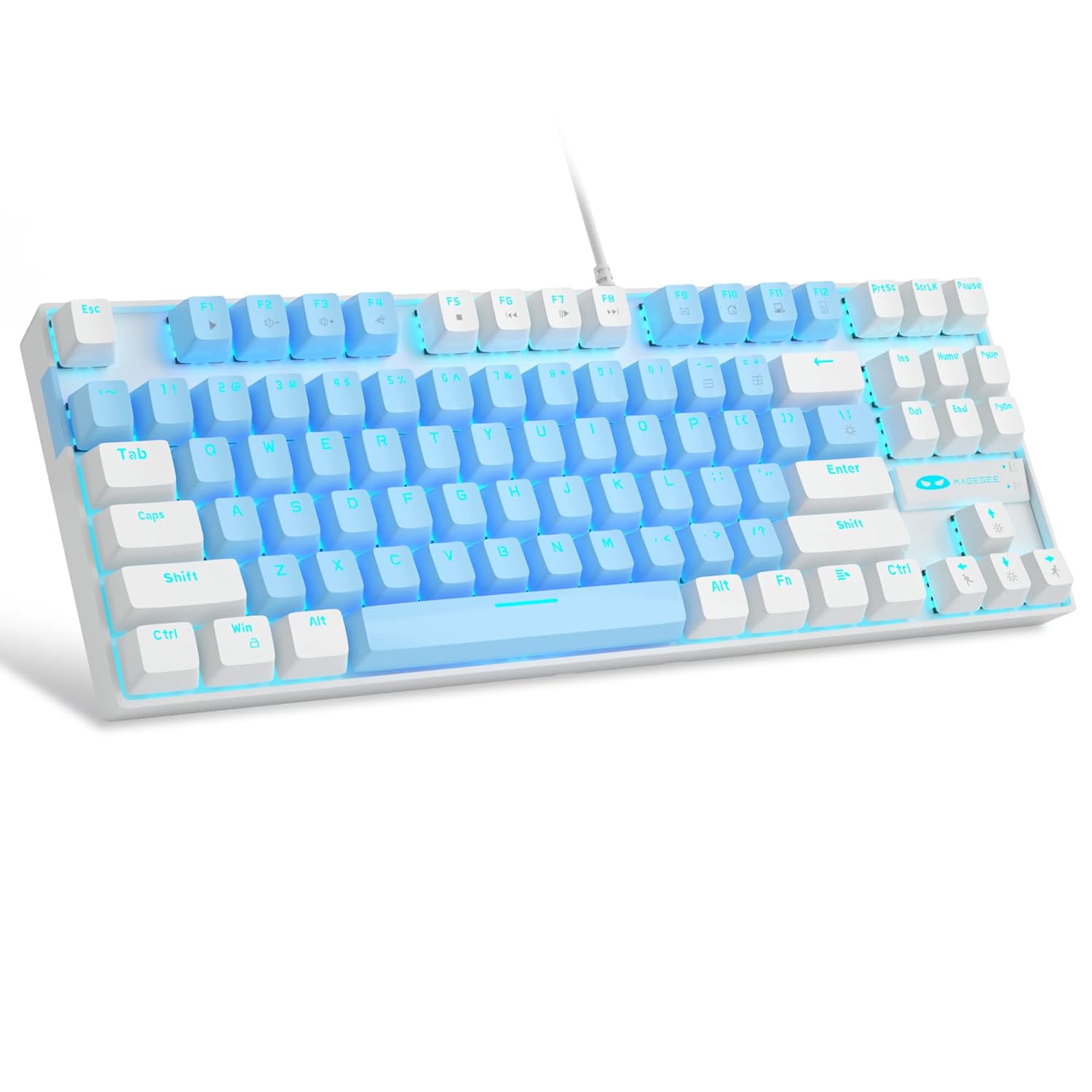 Amazon.in Buy MageGee 75 Mechanical Gaming Keyboard with Blue Switch