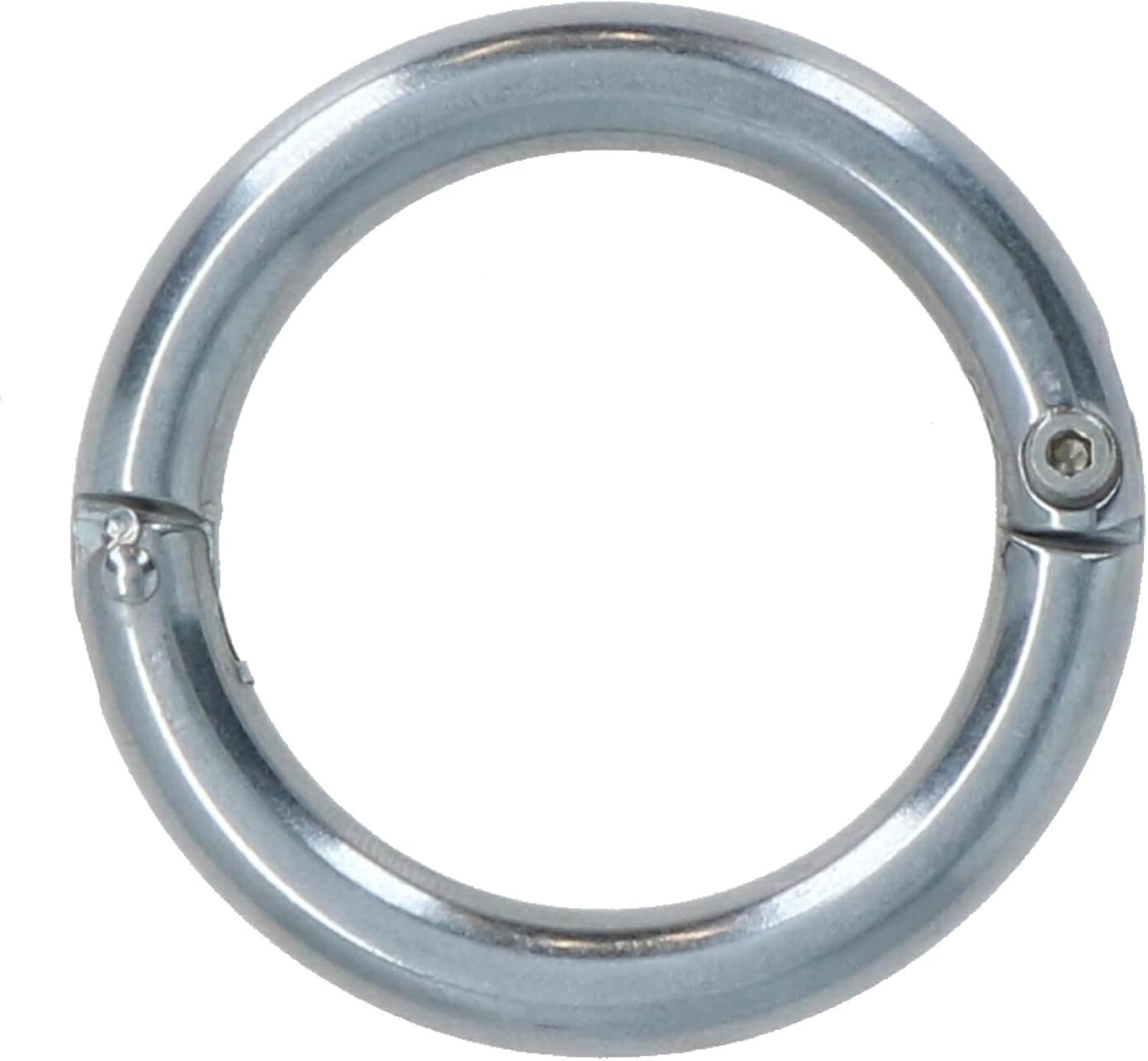 6mm Lockable Split Round Ring 2pk Shackle 316 Stainless Steel Splitring