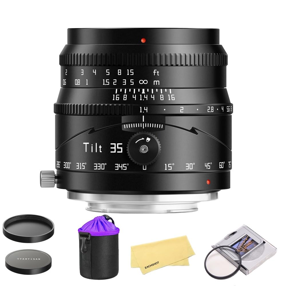 TTArtisan 35mm f1.4 Titl APS-C Frame Manual Focus Lens F1.4 Large