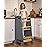 Toddler Learning Standing Tower, Adjustable Height Kids Kitchen Step Stool, Ideal Kitchen Counter Helper, Stable and Safe - Gray