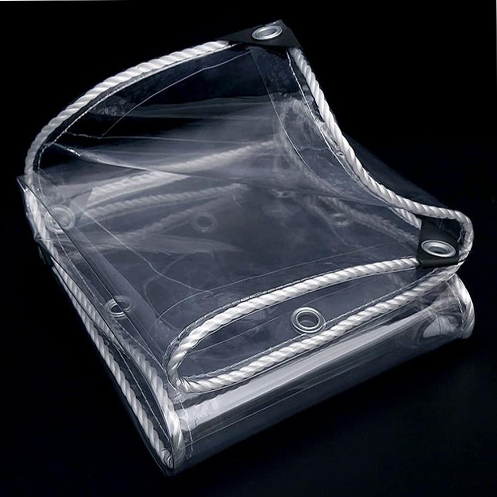 Amazon | Forahome 防水シート 厚手 透明 PVCターポリン 丈夫 耐候性  