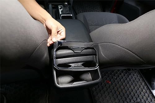 Miniatura 3 de ERIDANUS Adhesivos para reposabrazos interior y trasero para Toyota Tacoma 2023 2022 2021 2020 2019 2018 2017 2016 (plata cromada) ABS, 1 unidad