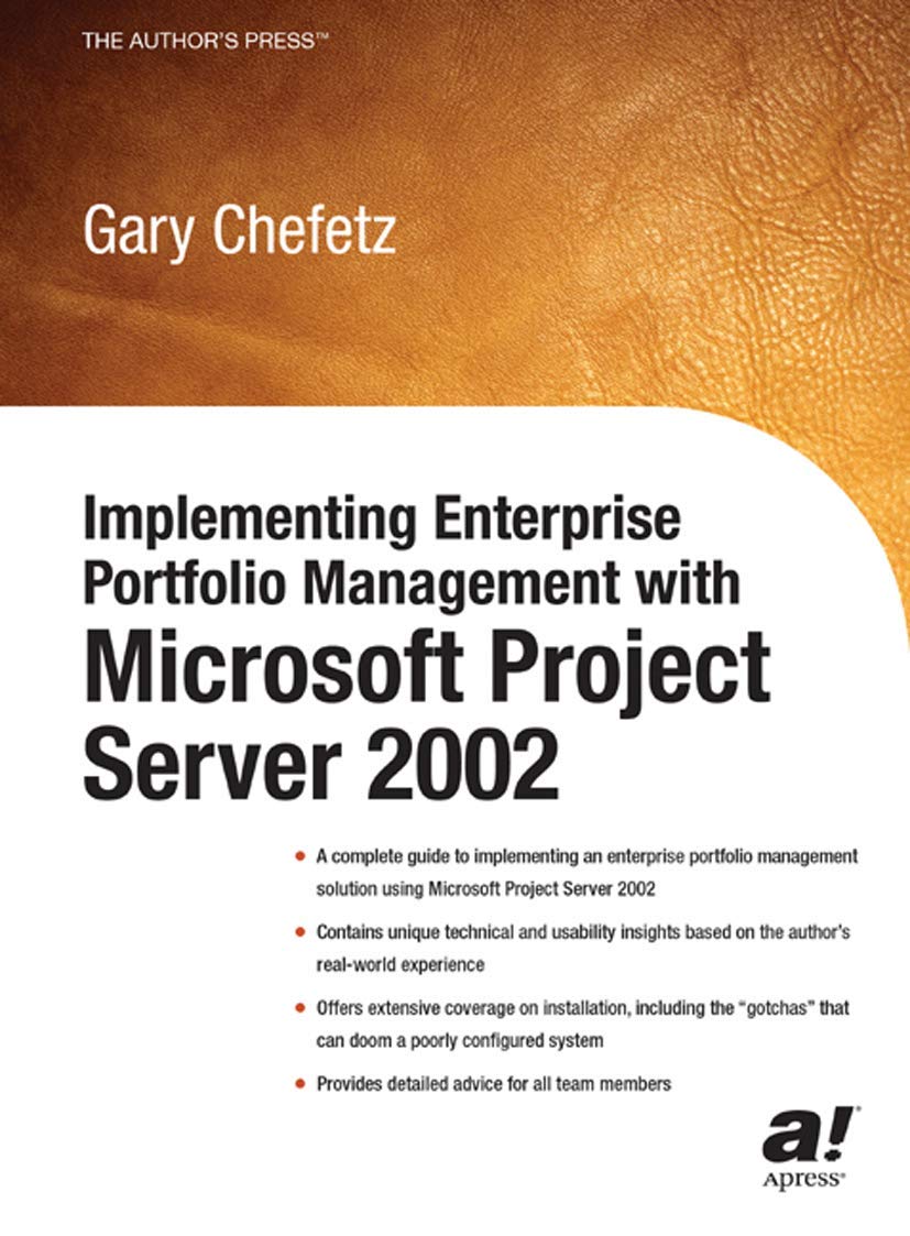 IMPLEMENTING ENTERPRISE PORTFOLIO MANAGENMENT WITH