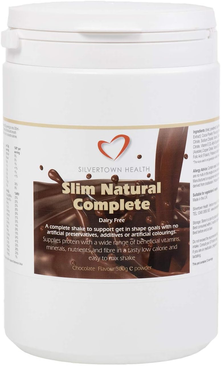 Slim Natural Complete - Dairy Free Meal Shake - 300G - Chocolate Flavour