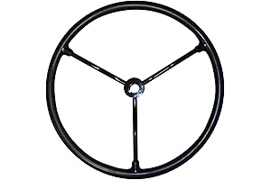 Complete Tractor 1704-1018 Steering Wheel 15" Compatible with/Replacement for Case International Tractor...