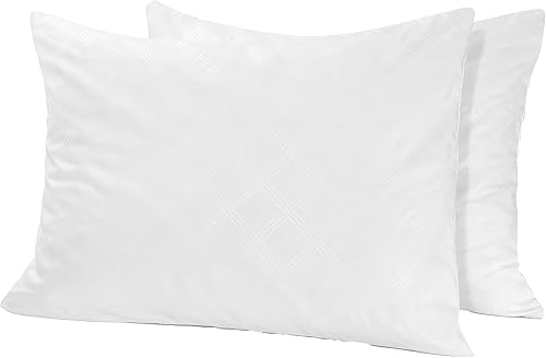 Miniatura 7 de Vibe Almohada de espuma viscoelástica con infusión de gel en relieve, paquete de 2, estándar (20 x 26 pulgadas), color blanco, 2 unidades