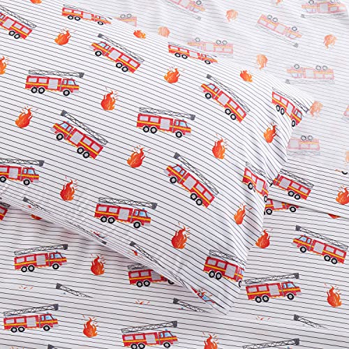 1500 Supreme Kids Bed Sheet Collection, Fun Colorful and Comfortable Boys and Girls Toddler Sheet Sets - Image 4