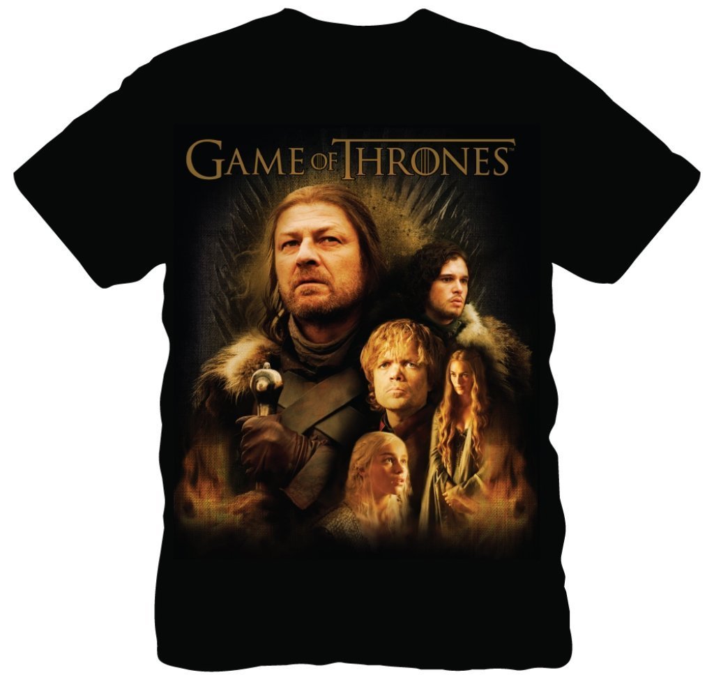 HBO'S Game of Thrones Men's Cast T-Shirt