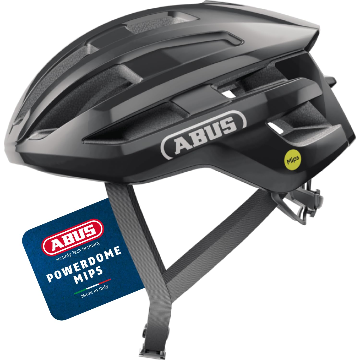 ABUS PowerDome MIPS - casco da bici leggero con sistema di ventilazione intelligente e protezione dagli impatti - Made in Italy - per uomo e donna