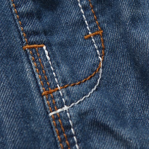 Richie House Boys' Classic Denim Pants with Pleat Details Size 3-10 RH06904