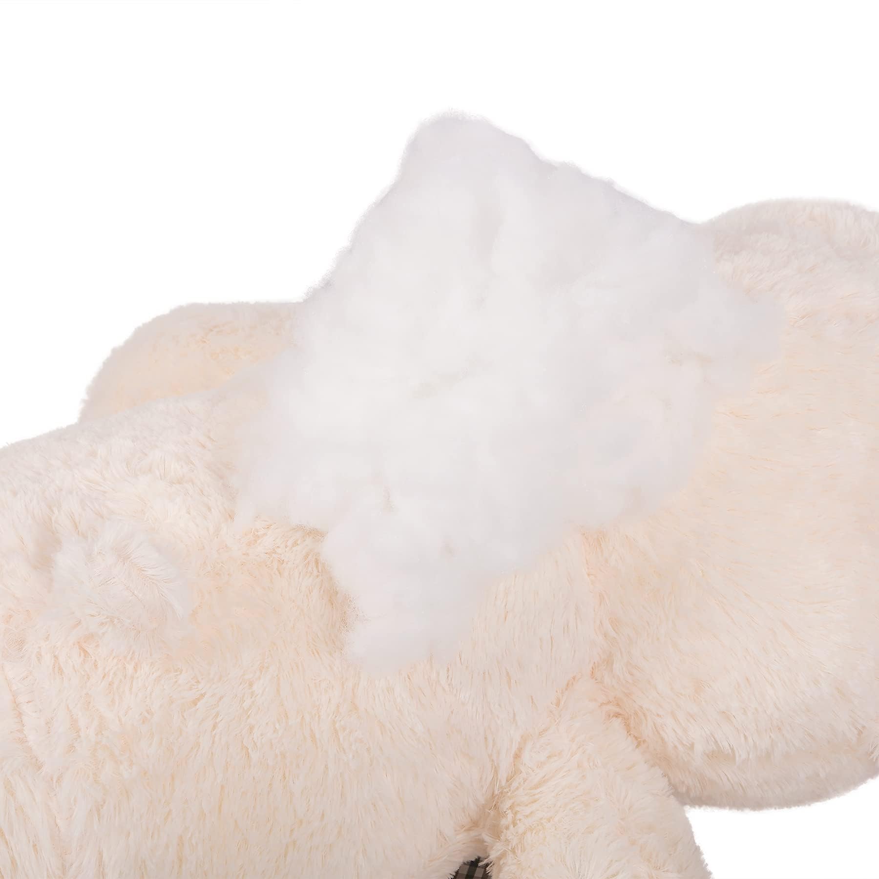 SNOWOLF XXL Teddybär 120cm Riesen Weiches Spielzeug groß Stofftier Plüschtier Plüschbär Kuschelbär Teddy Bär Geschenk (1.2m, Beige)