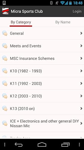 Micra Sports Club - Forum App