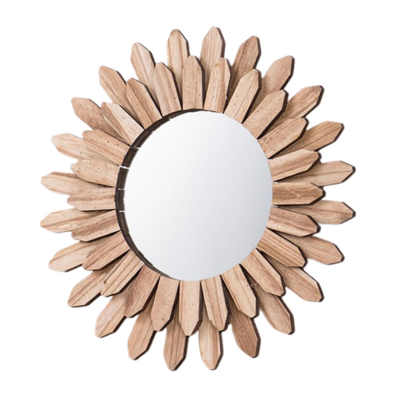Miroir mural en bois ABOOFAN pour agrandir une chambre sombre