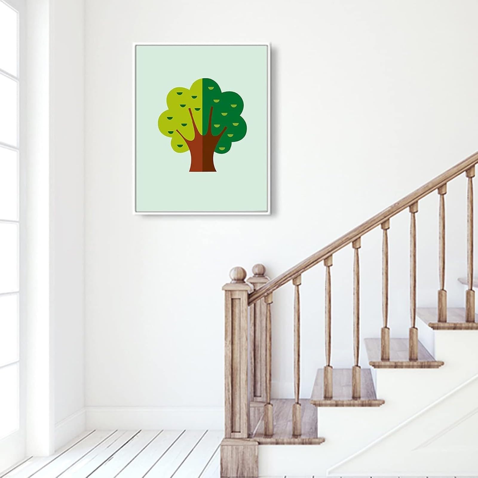 Coperchio della scatola dei fusibili decorativo pe Quadro elettrico, coperture moderne, interruttori di sicurezza elettrici creativi, dipinti da appendere alla parete, dipinti nascosti(E,40cmx50cm)