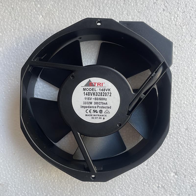 148VK0282072 172x150x38mm Cabinet Fan 17238 115V 32w Cooling Fan