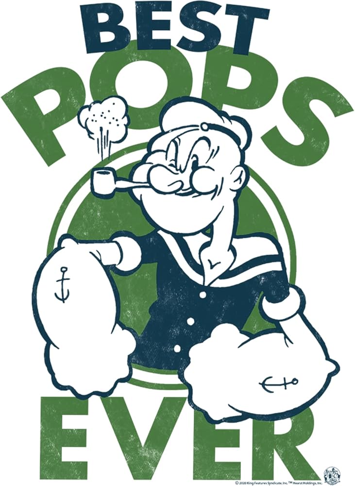 American Classics Popeye The Sailor Man Cartoon Comic Character