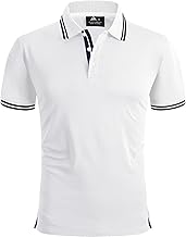 SwissWell Polo Hombre Manga Corta Secado Rápido Polo Golf Deportivos para Hombre Camiseta Tenis Transpirables Verano T-Shirt