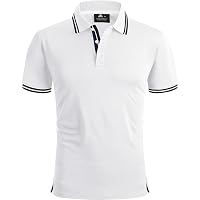 SwissWell Polo Uomo Manica Corta Asciugatura Rapida Traspirante Golf T