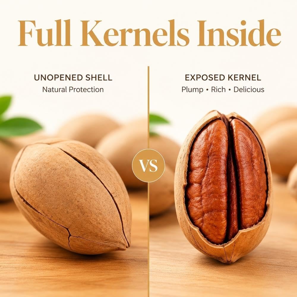 Noci pecan cremose 100 g x2 Snack con noci tostate