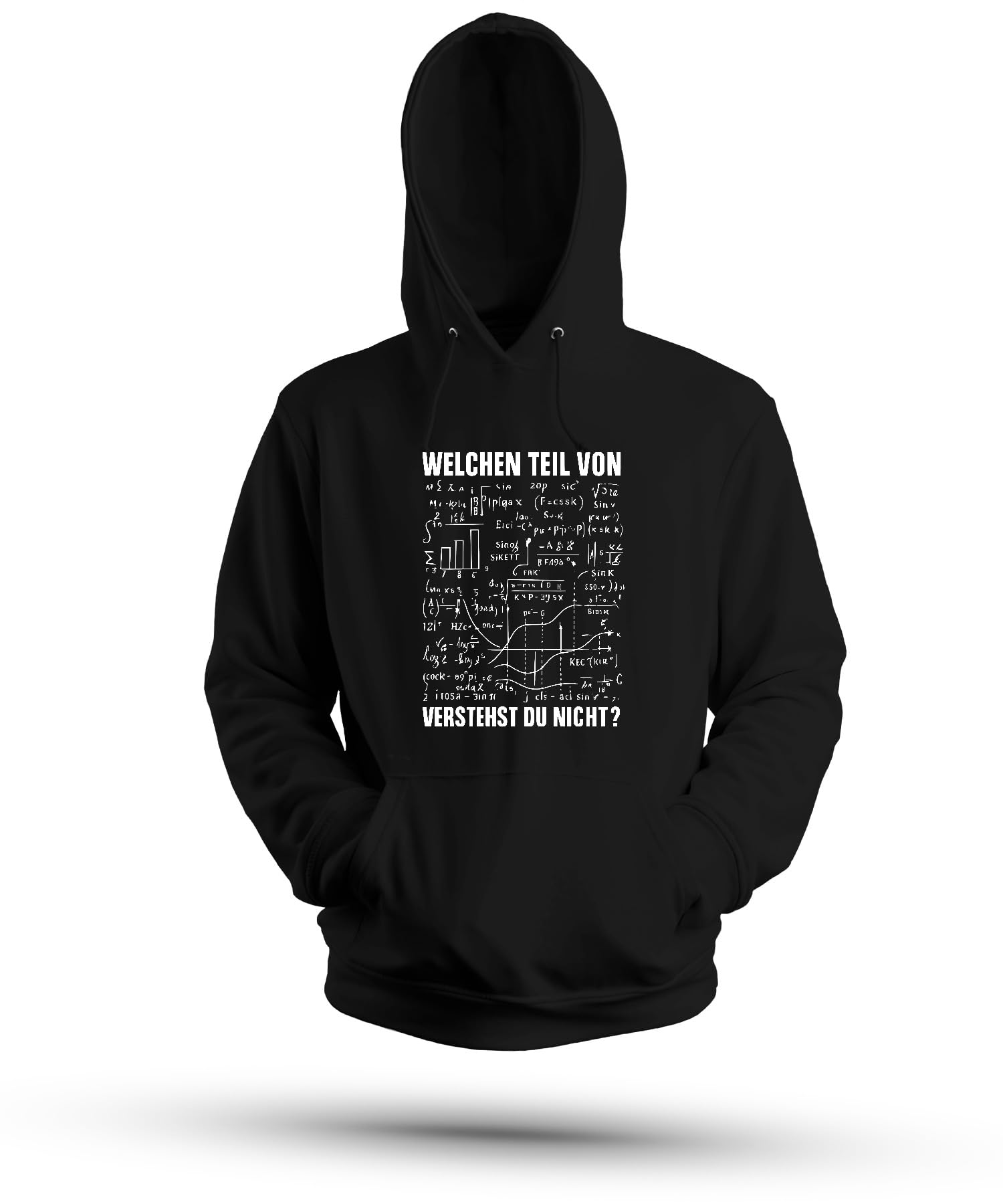 ¿Qué parte de las matemáticas no entiendes Fórmulas Nerd IQ Divertida Sudadera con Capucha Unisex