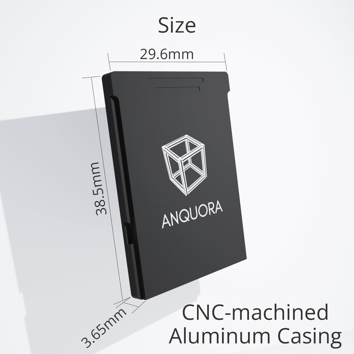 NVMe M.2 2230 SSD to CFexpress Type B Card Adapter, Black, Support PCIe 4.0 Compatible with Canon R3/R5/R5C Nikon Z6/7/8/9 D5/6/500/850 DJI Ronin 4D Panasonic GH6 Fujifilm XH2 (Aluminum Alloy)