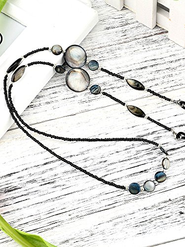 Toodoo 2 Pieces Glasses Chain For Women Beaded Eyeglass Straps Lanyards Sunglasses Holder Chain With 4 Pieces Silicone Loop (Color Set 1) #TOP5