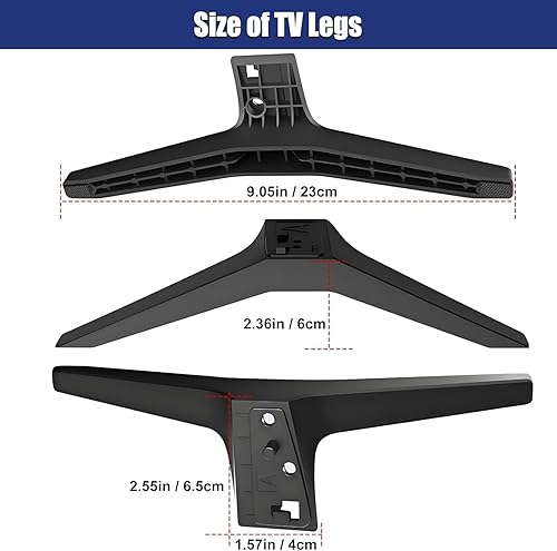Miniatura 3 de Soporte de TV para LG TV patas de repuesto, soporte de televisión para LG TV Legs 49 50 55 55 pulgadas 55UK6500 55UJ6540 55UM7300 55UN6900