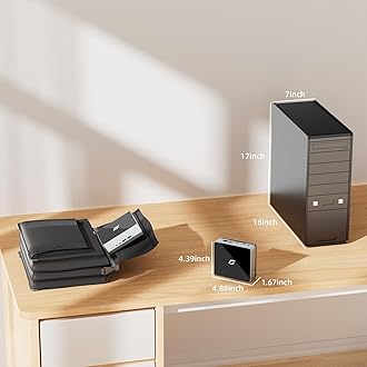 Mini Desktop PC Linux,12th Alder Lake N100 (up to 3.4GHz) Mini Computer, 8GB DDR4 RAM 512GB PCIe SSD, Small PC Support 4K Dual Display/USB3.0/WiFi 6/BT5.2/RJ45/VESA for Home/Office