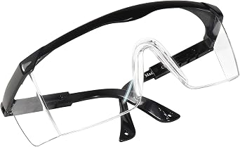 HQRP UV Protective Safety Glasses Goggles for Yard work, Gardening, Lawn mowing, Weed whacking, Hedge trimming, Woodwork etc.
