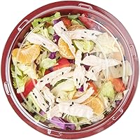 Vista 12 de Restaurantware Tazones de plástico para alimentos de 18 onzas, 200 recipientes desechables con tapa, aptos para Mircowave, sin BPA, cuencos