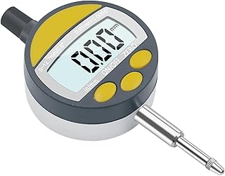 Digital Key Dial Indicator, Industrial IP54 Waterproof Digital Indicator 0-12.7mm 0.01mm High-precision Measurement